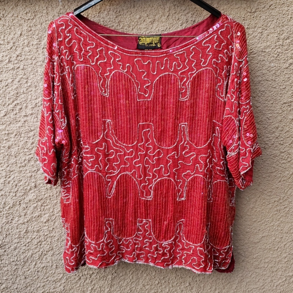 Vintage Sequin Top
